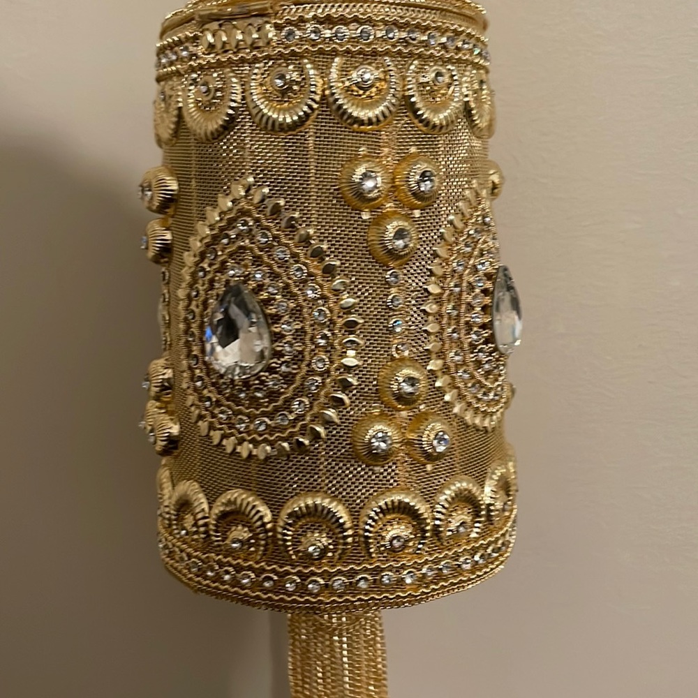 Handmade custom Indian clutch purse